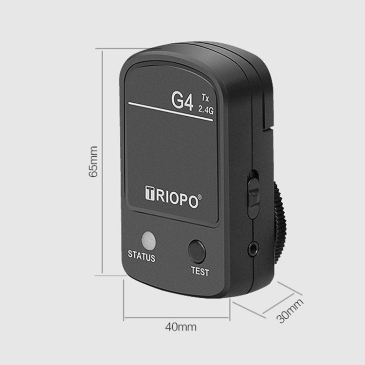 TRIOPO G4 2.4G แฟลชไร้สาย Speedlite Trigger พร้อม Hot Shoe, G4