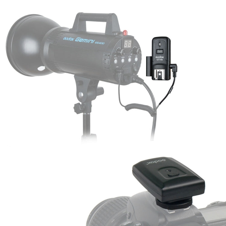 Godox CT-16 ชุดตัวส่งสัญญาณ + ตัวรับแฟลช