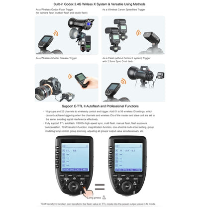 Godox Xpro-S TTL แฟลชไร้สายสำหรับ Sony, Xpro-S for Sony