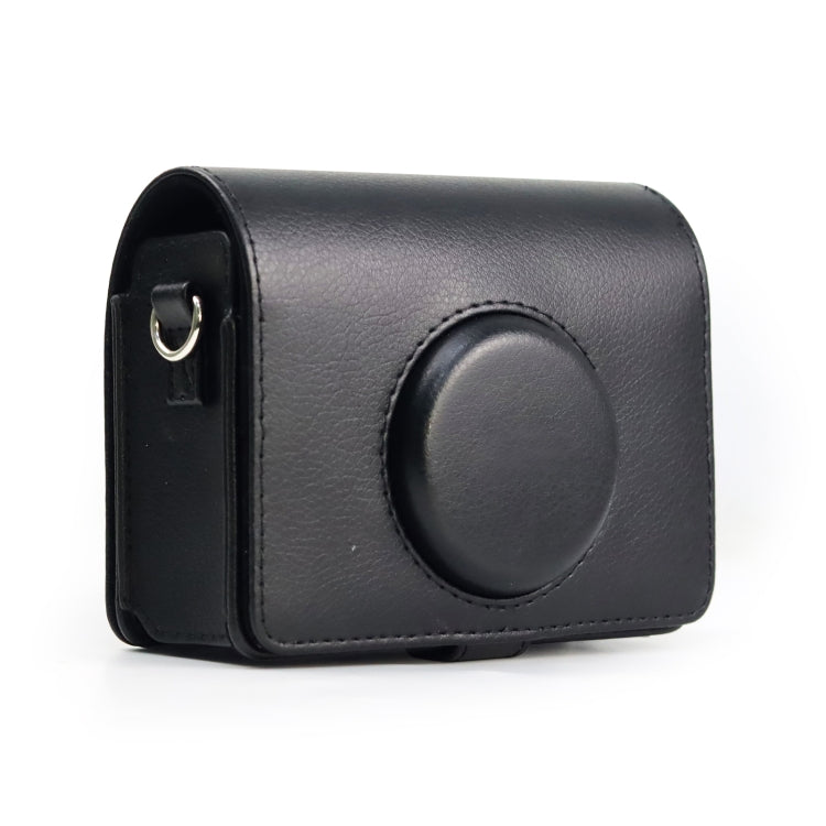 Retro Full Body กล้อง กระเป๋าหนัง PU พร้อมสายคล้องสำหรับ FUJIFILM instax mini Evo, For FUJIFILM instax mini Evo Retro