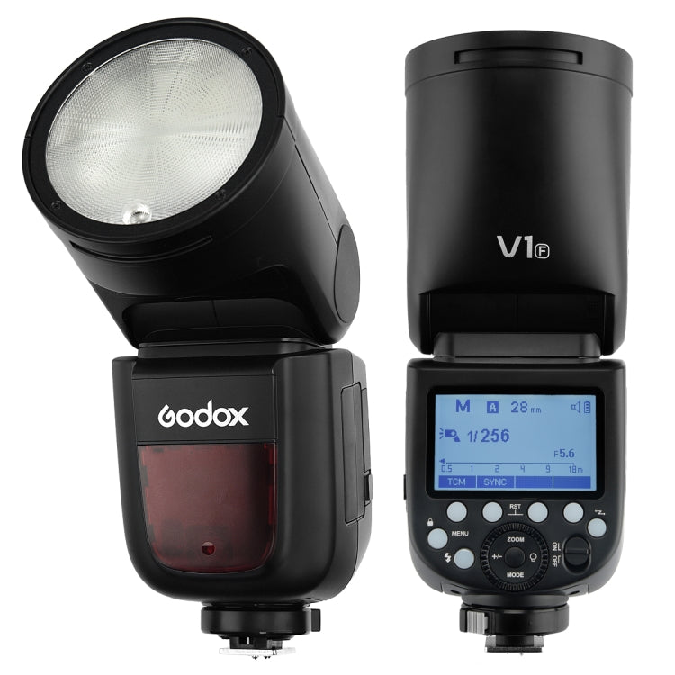 Godox V1F หัวกลม TTL แฟลช Speedlite สำหรับ FUJIFILM, V1F for FUJIFILM