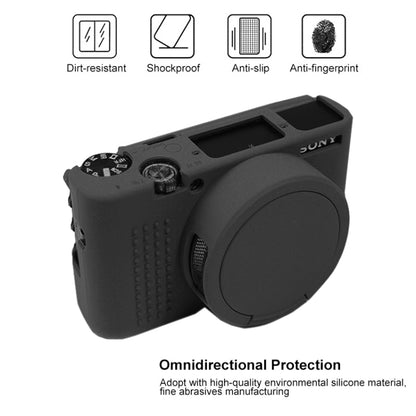 เคสซิลิโคนอ่อนนุ่มสำหรับ Sony ZV-1, For Sony ZV-1