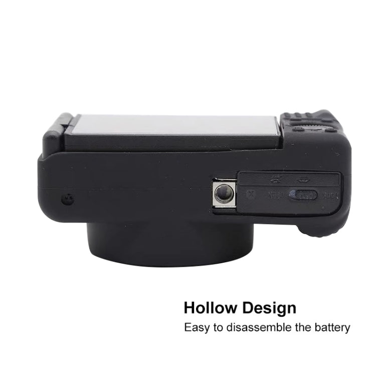 เคสซิลิโคนอ่อนนุ่มสำหรับ Sony ZV-1, For Sony ZV-1