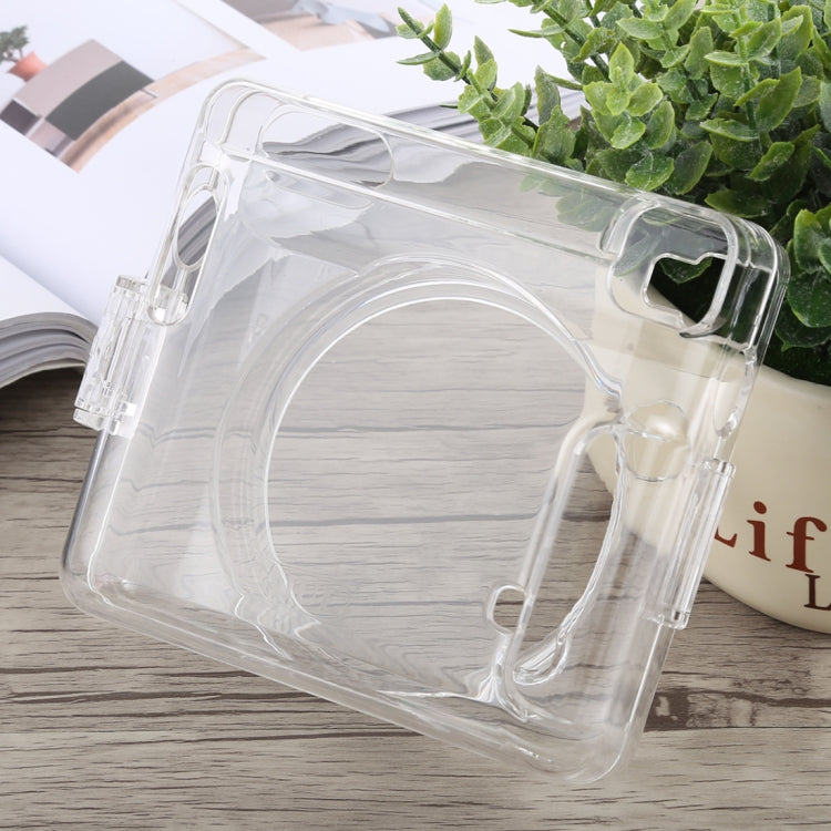 เคสคริสตัลเชลล์ป้องกันพร้อมสายรัดสำหรับ FUJIFILM instax SQUARE SQ6, For FUJIFILM instax SQ6