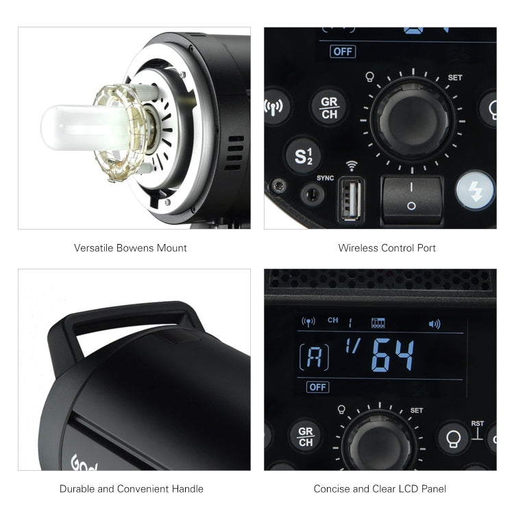 Godox DP600III สตูดิโอไฟแฟลช 600Ws Bowens Mount Studio Speedlight, DP600III