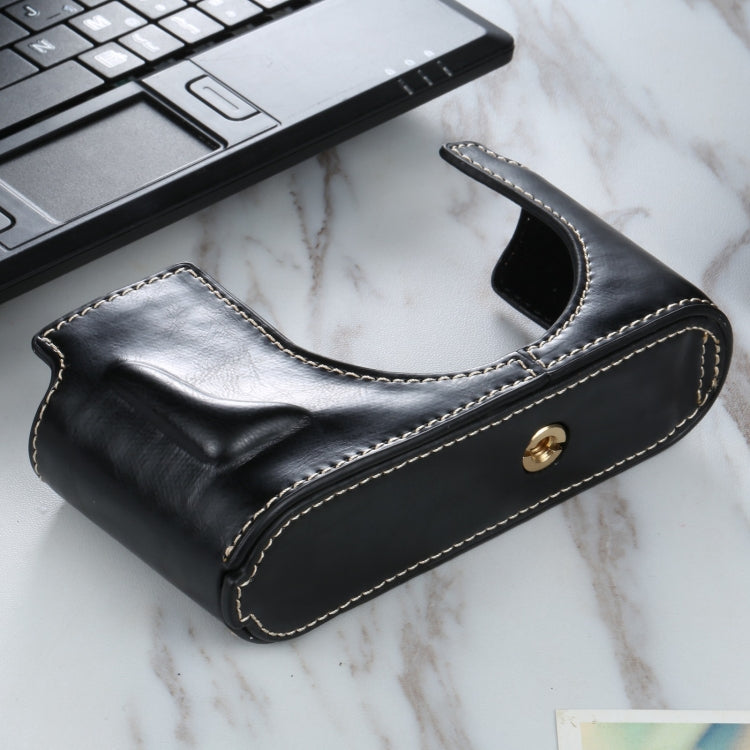1/4 นิ้วด้ายกล้องหนัง PU ครึ่งเคสสำหรับ Leica Q2, For Leica Q2