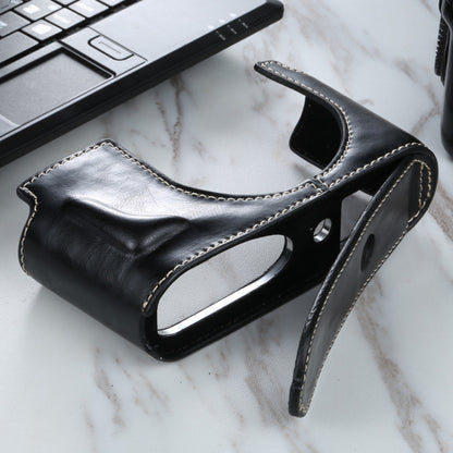 1/4 นิ้วด้ายกล้องหนัง PU ครึ่งเคสสำหรับ Leica Q2, For Leica Q2