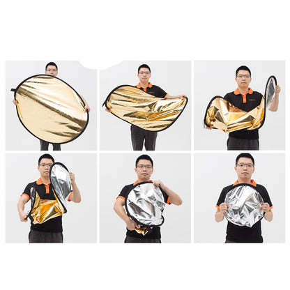 Godox FT01 2 in 1 แผ่นสะท้อนแสงทรงรีสีทอง / สีเงินขนาด: 150 x 200 ซม., 2 in 1 150 x 200cm