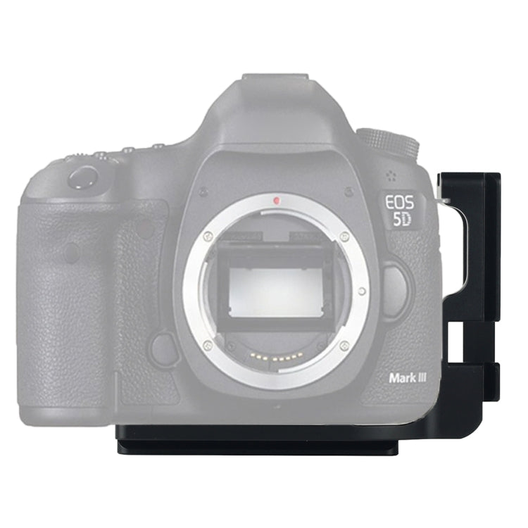 แนวตั้งยิง Quick Release L แผ่นยึดฐานสำหรับ Canon 5D Mark III, Canon 5D Mark III