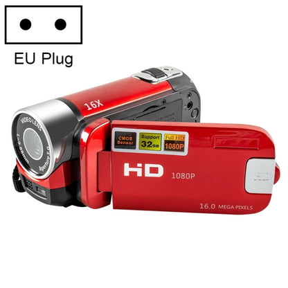 ซูมดิจิตอล 16 เท่า HD 16 ล้านพิกเซล กล้อง DV สำหรับการเดินทางในบ้าน ปลั๊ก EU, EU Plug