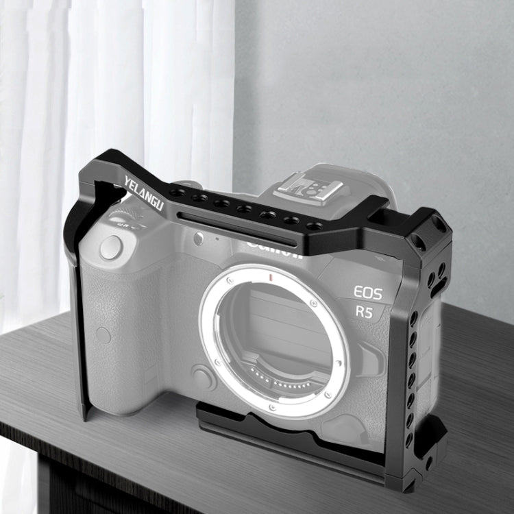 YELANGU C22-A YLG0334B-A กล้องวิดีโอโคลงกรงสำหรับ Canon EOS R5/R6/R, YLG0334B-A