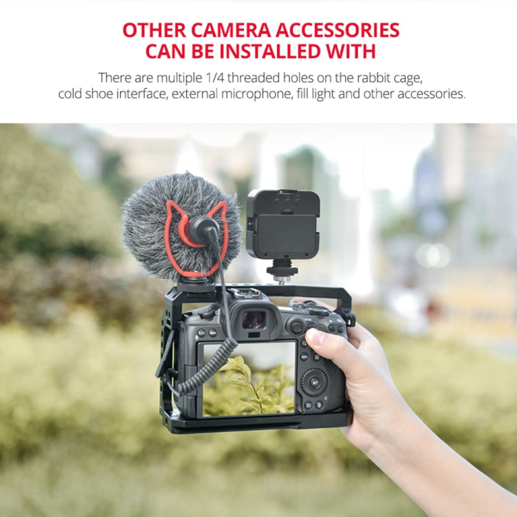 YELANGU C22-A YLG0334B-A กล้องวิดีโอโคลงกรงสำหรับ Canon EOS R5/R6/R, YLG0334B-A