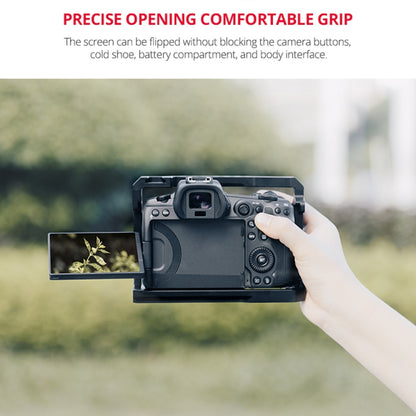 YELANGU C22-A YLG0334B-A กล้องวิดีโอโคลงกรงสำหรับ Canon EOS R5/R6/R, YLG0334B-A