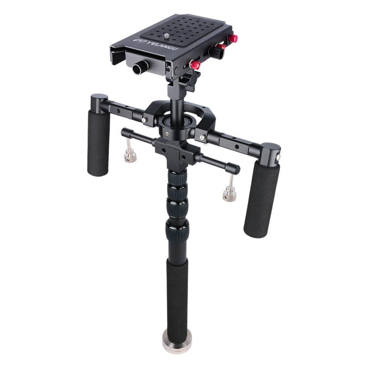 YELANGU S300 4 in 1 แท่นขุดเจาะมัลติฟังก์ชั่น + แท่นขุดเจาะมือถือคู่ + Monopod + โคลงสำหรับกล้อง / กล้อง SLR ช่วงความสูง: 63 ซม. - 170 ซม., YELANGU S300