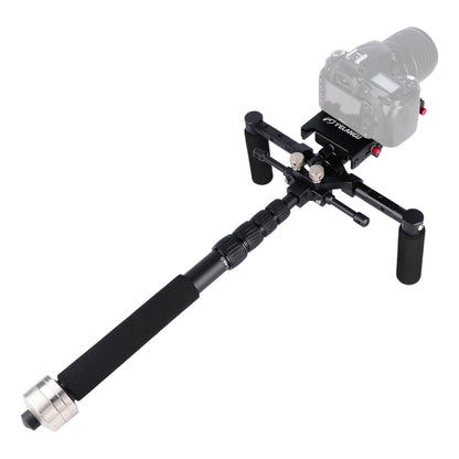 YELANGU S300 4 in 1 แท่นขุดเจาะมัลติฟังก์ชั่น + แท่นขุดเจาะมือถือคู่ + Monopod + โคลงสำหรับกล้อง / กล้อง SLR ช่วงความสูง: 63 ซม. - 170 ซม., YELANGU S300
