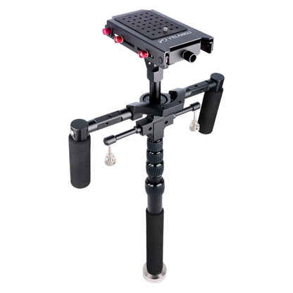 YELANGU S300 4 in 1 แท่นขุดเจาะมัลติฟังก์ชั่น + แท่นขุดเจาะมือถือคู่ + Monopod + โคลงสำหรับกล้อง / กล้อง SLR ช่วงความสูง: 63 ซม. - 170 ซม., YELANGU S300