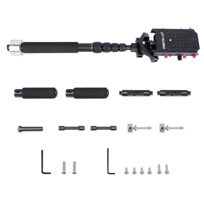 YELANGU S300 4 in 1 แท่นขุดเจาะมัลติฟังก์ชั่น + แท่นขุดเจาะมือถือคู่ + Monopod + โคลงสำหรับกล้อง / กล้อง SLR ช่วงความสูง: 63 ซม. - 170 ซม., YELANGU S300
