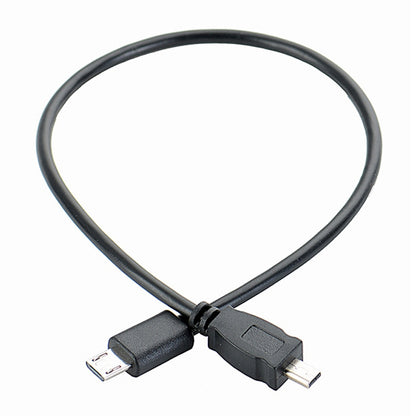 5 ชิ้น 30 ซม. Micro USB ไปยัง Mini 8 Pin USB OTG สายเคเบิลข้อมูลโทรศัพท์สำหรับ Nikon, Micro  to Mini 8 Pin For Nikon