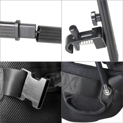 YELANGU YLG0107G2 เสื้อกั๊กกันโคลงระบบสนับสนุนกล้องสำหรับกล้อง DSLR และ DV, โหลด: 3-18 กก., Load: 3-18kg