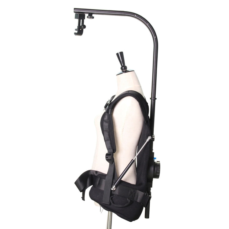 YELANGU YLG0107G2 เสื้อกั๊กกันโคลงระบบสนับสนุนกล้องสำหรับกล้อง DSLR และ DV, โหลด: 3-18 กก., Load: 3-18kg