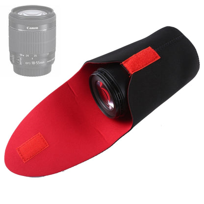แพคเกจเลนส์กล้อง SLR หนากันกระแทกถุงเก็บเลนส์ Neoprene การหักเหนียวเส้นผ่านศูนย์กลาง: 80 มม. ความสูง: 130 มม., Diameter: 80mm, Height: 130mm