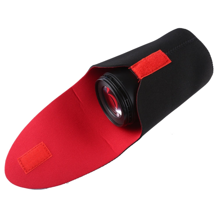 แพคเกจเลนส์กล้อง SLR หนากันกระแทกถุงเก็บเลนส์ Neoprene การหักเหนียวเส้นผ่านศูนย์กลาง: 80 มม. ความสูง: 130 มม., Diameter: 80mm, Height: 130mm