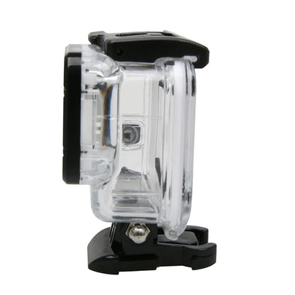 สำหรับ GoPro HERO6 / 5 หน้าจอสัมผัสเคสกันน้ำ 45 ม. พร้อมหัวเข็มขัดและสกรูพื้นฐานไม่จำเป็นต้องถอดเลนส์, 45m Waterproof