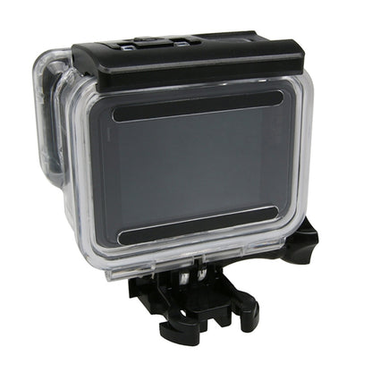 สำหรับ GoPro HERO6 / 5 หน้าจอสัมผัสเคสกันน้ำ 45 ม. พร้อมหัวเข็มขัดและสกรูพื้นฐานไม่จำเป็นต้องถอดเลนส์, 45m Waterproof