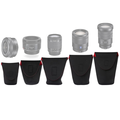 5 in 1 SLR เลนส์กล้องแพคเกจหนากันกระแทก Neoprene เลนส์กระเป๋า Sticky Deduction, 5 in 1