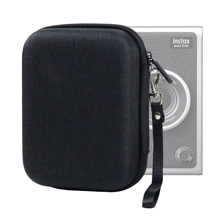 กระเป๋าเก็บกล่องเคสแข็งสำหรับ FUJIFILM Instax mini EVO, Fabric Pattern Black, Fabric Pattern Grey