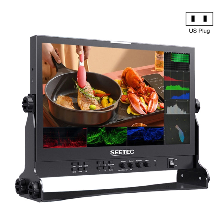 SEETEC ATEM156S 15.6 นิ้ว 3G-SDI HDMI Full HD 1920x1080P Multi-กล้อง Broadcast Monitor, ATEM156S