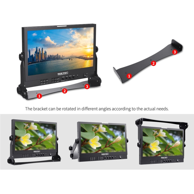 SEETEC ATEM156S 15.6 นิ้ว 3G-SDI HDMI Full HD 1920x1080P Multi-กล้อง Broadcast Monitor, ATEM156S