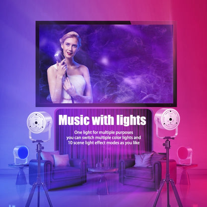 LUXCEO Mood2 RGB Atmosphere Fill Light โคมไฟตั้งโต๊ะ Rhythm Pickup พร้อมรีโมทคอนโทรล