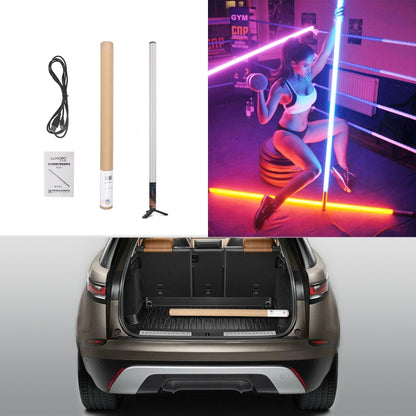 LUXCeO Mood1 85 ซม.RGB บรรยากาศที่มีสีสัน RHYTHM LED Stick มือถือวิดีโอเติมแสง,ไม่มีขาตั้งกล้อง, 85cm