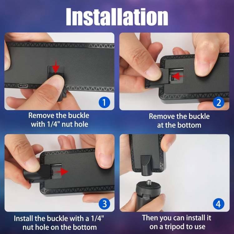 LUXCeO WS66 USB LED ไฟวิดีโอสด 2500K-9000K แล็ปท็อปสองสีการประชุมเติมแสง, WS66