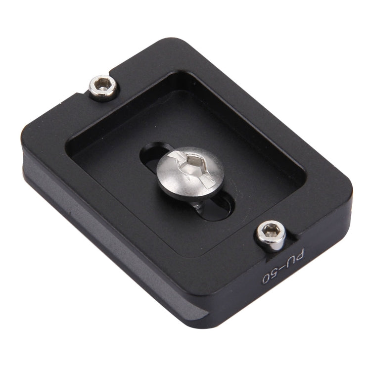 Fittest PU-50 Universal Aluminium Alloy Quick Release Plate พร้อมเบาะยาง, PU-50