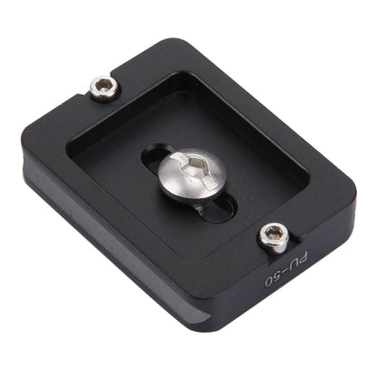 Fittest PU-50 Universal Aluminium Alloy Quick Release Plate พร้อมเบาะยาง, PU-50