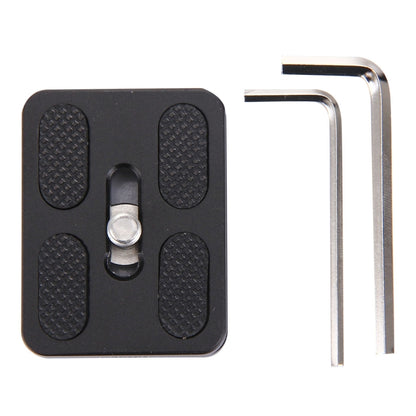Fittest PU-50 Universal Aluminium Alloy Quick Release Plate พร้อมเบาะยาง, PU-50
