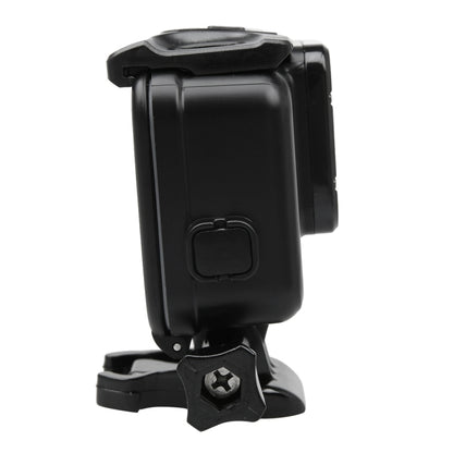 2 in 1 สำหรับ GoPro HERO5 หน้าจอสัมผัสฝาหลัง + กล่องป้องกันที่อยู่อาศัยกันน้ำ 45 ม. (ไม่จำเป็นต้องถอดเลนส์เมื่อติดตั้ง) พร้อมหัวเข็มขัดพื้นฐานและสกรูตะกั่ว, No Need to Disassemble Lens
