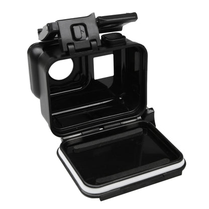 2 in 1 สำหรับ GoPro HERO6 / 5 หน้าจอสัมผัสฝาหลัง + กล่องป้องกันที่อยู่อาศัยกันน้ำ 45 ม. (ต้องถอดเลนส์เมื่อติดตั้ง) พร้อมหัวเข็มขัดพื้นฐานและสกรูตะกั่ว, Need to Disassemble Lens