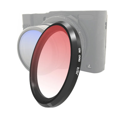 JSR ฟิลเตอร์เลนส์ไล่ระดับสีสำหรับ Panasonic LUMIX LX10, Gradient Smoke Filter, Gradient Orange Filter, Gradient Grey Filter, Gradient Green Filter, Gradient Purple Filter, Gradient Red Filter, Gradient Yellow Filter, Gradient Blue Filter