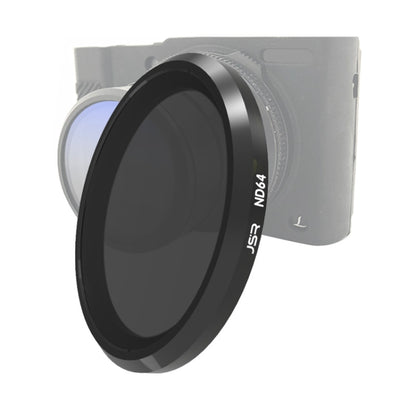 JSR ND64 ฟิลเตอร์เลนส์สำหรับ Panasonic LUMIX LX10, ND64 Filter