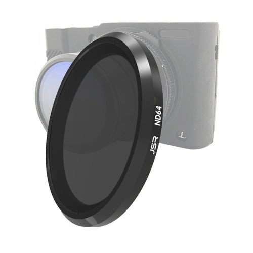 JSR ND64 ฟิลเตอร์เลนส์สำหรับ Panasonic LUMIX LX10, ND64 Filter