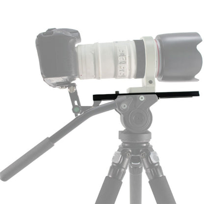 BEXIN VR-380L ความยาว 380 มม. อลูมิเนียมอัลลอยด์ Extended Quick Release Plate สำหรับ Manfrotto / Sachtler