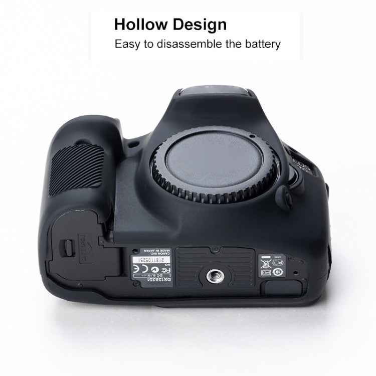 เคสซิลิโคนอ่อนนุ่มสำหรับ Canon EOS 7D, For Canon EOS 7D