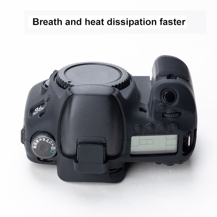 เคสซิลิโคนอ่อนนุ่มสำหรับ Canon EOS 7D, For Canon EOS 7D
