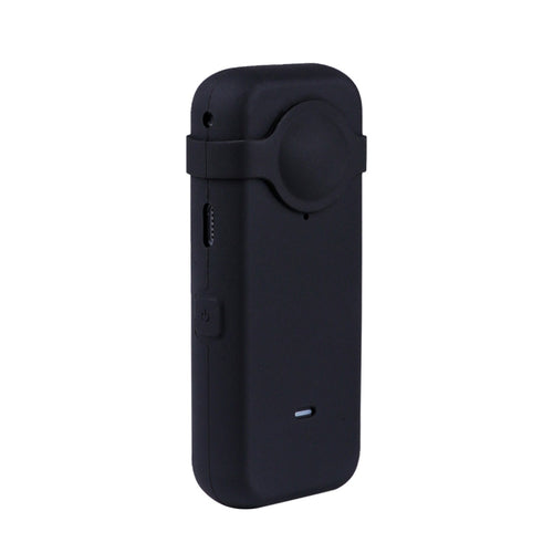 เคสซิลิโคนป้องกันฝุ่นแบบเต็มตัวพร้อมฝาปิดเลนส์สำหรับ Insta360 ONE X2, 2