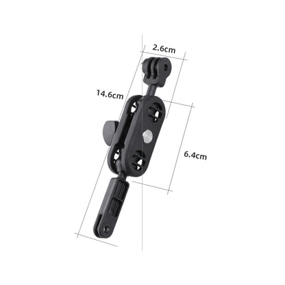 360 Pivot Magic Arm รถจักรยานยนต์ หมวกกันน็อค Mount Adapter Holder