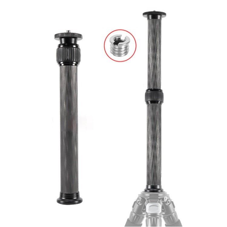 BEXIN P262C 235 มม.-396 มม.ขาตั้งกล้องเสาคาร์บอนไฟเบอร์คอลัมน์กลางขาตั้งกล้องExtender, P262C