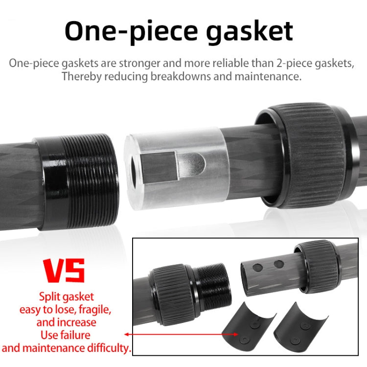 BEXIN P262C 235 มม.-396 มม.ขาตั้งกล้องเสาคาร์บอนไฟเบอร์คอลัมน์กลางขาตั้งกล้องExtender, P262C